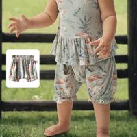 aqpa【蘑菇季节】爱帕宝宝儿童夏季短裤婴幼儿女宝裤子 蘑菇季节 110