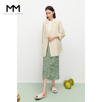麦檬麦檬浅米色天丝舒适质感百搭西装外套女5994210901 浅米色（裤子）5994251011 XS 150/76A