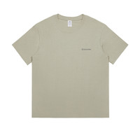 阿珂姆落肩宽松短袖T恤圆领全棉透气亲肤男女同款夏季短袖 M