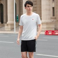 诚品 CENPIN 运动套装男夏季轻薄透气男士T恤爸爸套装两件套