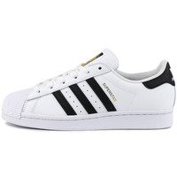移动端、京东百亿补贴：adidas ORIGINALS SUPERSTAR系列 中性休闲运动鞋 EG4958 白色/金标 42.5