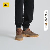 CAT 卡特休闲鞋工装鞋男女鞋23秋户外舒适透气板鞋子男女商场同款 深棕色