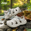 Jeep 男女童速干凉鞋夏季溯溪沙滩鞋儿童玩水包头运动凉鞋 米卡其29/30