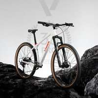 千里达（TRINX）V35PRO禧玛诺10速桶轴通勤男女单车碳纤维越野竞速山地自行车 A2深邃蓝 10速 29*17.5英寸:175-185cm左右 10速