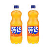 可口可乐 Coca-Cola 芬达橙味汽水 碳酸饮料 芬达1L*2瓶