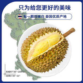 鲜级佳泰国新鲜榴莲老树果新鲜整个带壳榴莲热带水果 精选老树榴莲9-10斤1个-4个装丨报恩榴莲