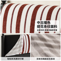 YESWOOD/源氏木语 可拆洗 布艺床 【2】布艺床1.8*2m不含垫 1.8*2.0m