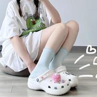 crocs 卡骆驰 厚底云朵洞洞鞋 女鞋 春新款