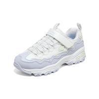 SKECHERS/斯凯奇 轻质吸震 女童鞋  白色/长春花色 33.5