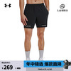 安德玛 UNDERARMOUR）春夏Project Rock强森Ultimate男子5英寸训练运动短裤1384217 黑色001 L
