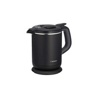 象印 电热水壶0.8L 沸腾后1小时90℃保温 黑色 带咖啡滴漏