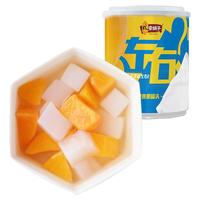 林家铺子左右双色黄桃椰果水果罐头200g*1整箱