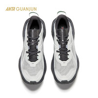 安踏冠军猎隼2代丨户外越野跑鞋男抓地缓震登山徒步运动鞋112535502A 【男】氧气绿/城堡灰-3 40(男7)