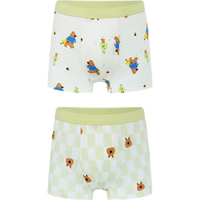 全棉时代儿童纯棉内裤不夹PP不勒肚 2条装