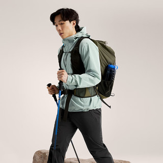 ARC'TERYX始祖鸟 GAMMA LIGHTWEIGHT HOODY 防风 男子 软壳夹克 Stone Green/原石绿 L