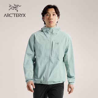 ARC'TERYX始祖鸟 GAMMA LIGHTWEIGHT HOODY 防风 男子 软壳夹克 Stone Green/原石绿 L