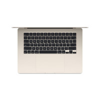 苹果 Apple AI笔记本/2024MacBookAir 15英寸 M3(8+10核)16G 256G星光色电脑MC9F4CH/A