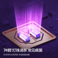 新安怡飞利浦消毒柜婴儿奶嘴奶瓶消毒烘干一体机紫外线消毒器家用宝宝 升级款 37颗灯珠 22L 紫外线消毒