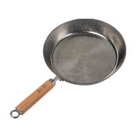 章丘铁锅 Zhangqiu iron Wok手工牛排煎锅煎饼煎蛋不易粘锅无涂层平底锅家用锅平安
