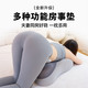 浪莎 记忆棉枕头芯床上趴睡枕护颈椎护腰蓝色升级款 60cm*36cm