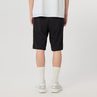 速写男装短裤拼接织带休闲直筒9N5E12790 001本黑 L