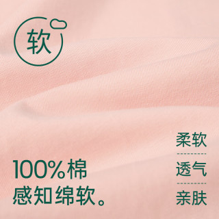 安之伴【安可龄】睡衣女夏季凉感纯棉减龄少女印花宽松女士睡裙可外穿 芯木橙 L
