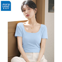 JEANSWEST/真维斯 清新时尚 女士短袖T恤