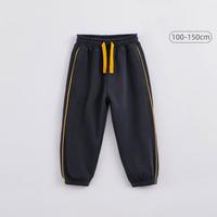  marc & janie/马克珍妮 撞色抽绳 儿童运动裤  140 身高134-143cm 蓝色