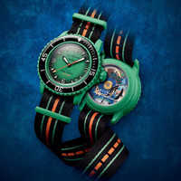 斯沃琪(Swatch)x宝珀联名款五十噚系列机械机芯男表瑞表