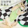 华元宠具（hoopet）猫咪衣服夏天布偶防掉毛蓝猫宠物小猫四脚全包猫猫夏季薄款护肚衣 抹茶护肚衣 L