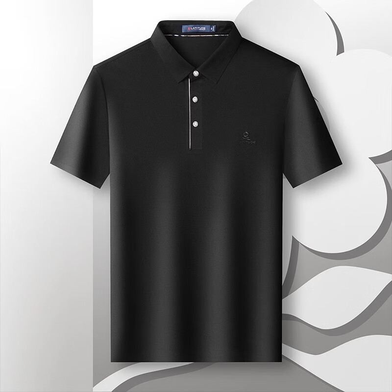  MONTAGUT/梦特娇 含桑蚕丝 男士Polo衫