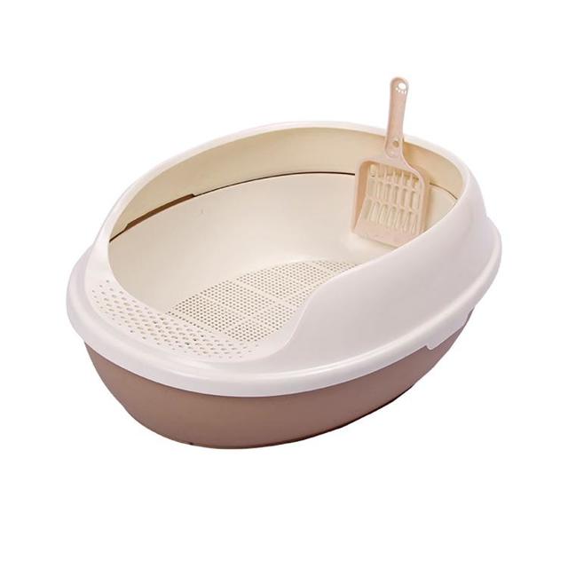 美卡 MAKAR 猫咪砂盆三层猫厕所猫便盆半封闭猫盆猫咪厕所宠物用品