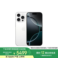 苹果 Apple iPhone 16 Pro 5G手机 128GB 白色钛金属