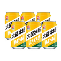 大窑冰畅果汁汽水 罐装 330ml*6瓶【凤梨味】 550ml*24瓶