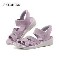 斯凯奇（Skechers）凉鞋女士2025年新款夏季休闲鞋软底轻便休闲鞋外穿沙滩鞋163524