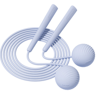 yottoy跳绳成人无绳跳绳减肥专用暴瘦成年人用女士竞速跳神 两用款/蓝色