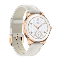 荣耀亲选 ROSSINI 2e 智能手表 38mm 山茶金 真皮表带