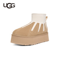 UGG 春季新款 男女同款 时尚舒适厚底圆头低筒休闲短靴 1167591