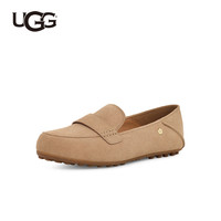 UGG 春季女士休闲舒适纯色平底乐福鞋双鞋垫时尚单鞋豆豆鞋1147350