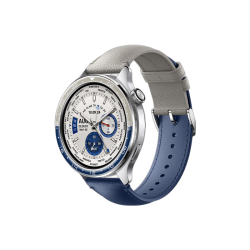 小米 Watch S4 蓝牙智能手表 47mm 银色 蓝灰银表带