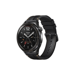 小米 Watch S4 蓝牙智能手表 47mm 黑色 锻造碳表带