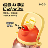 哈尔斯王源同款莱阳ROY6大容量塑料吸管杯夏季便携tritan耐高温水杯t 龙龙粉