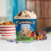 BEN&JERRY'S 本杰瑞 英国 焦糖花生酱冰淇淋 465ml