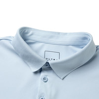 361°男士25夏季翻领短T恤POLO衫 552524009A 淡蓝灰 M
