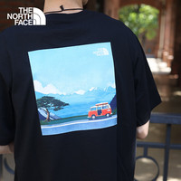 The North Face25春夏北面短袖T恤户外舒适透气TDC印花系列短袖t恤8GZ0/8GZ2 JK3/8DC2 S