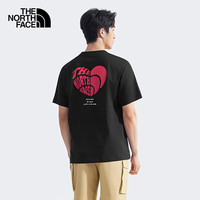 The North Face25春夏北面短袖T恤户外舒适透气TDC印花系列短袖t恤8GZ0/8GZ2 JK3/8D7U S