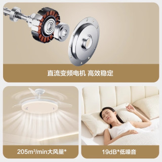  OPPLE/欧普照明 隐形无叶 风扇灯   1