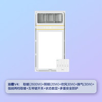 海尔 Haier V4 浴霸灯 集成吊顶 军绿色