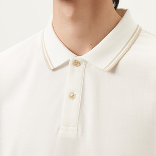  gxgjeans 撞色字母印花 男士POLO衫