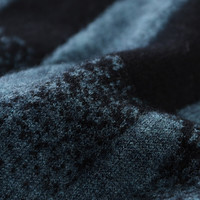 安东尼奥【软糯100%绵羊毛】纯羊毛衫男保暖中老年爸爸秋冬高领毛 8287-青灰 2XL （185/100A）